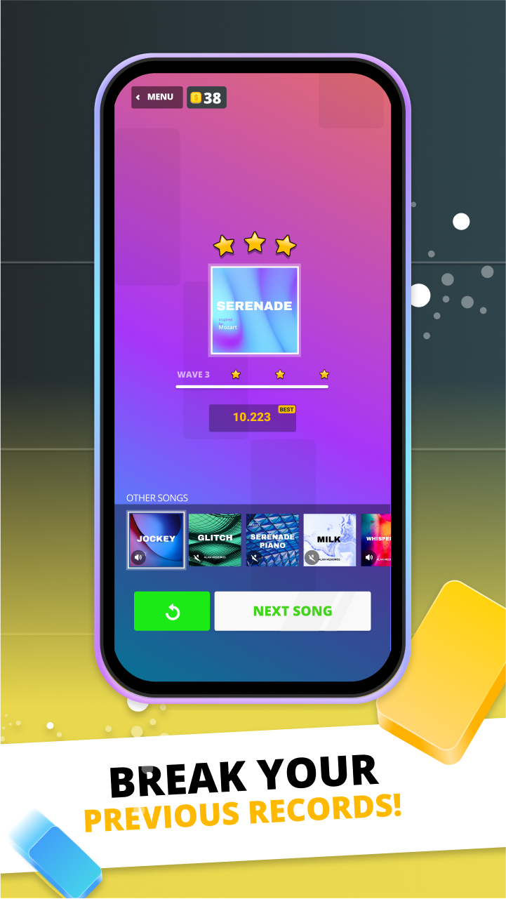 اسکرین شات 4 بازی Infinite Tiles: EDM & Piano