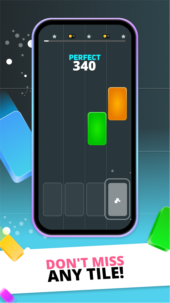 اسکرین شات 1 بازی Infinite Tiles: EDM & Piano