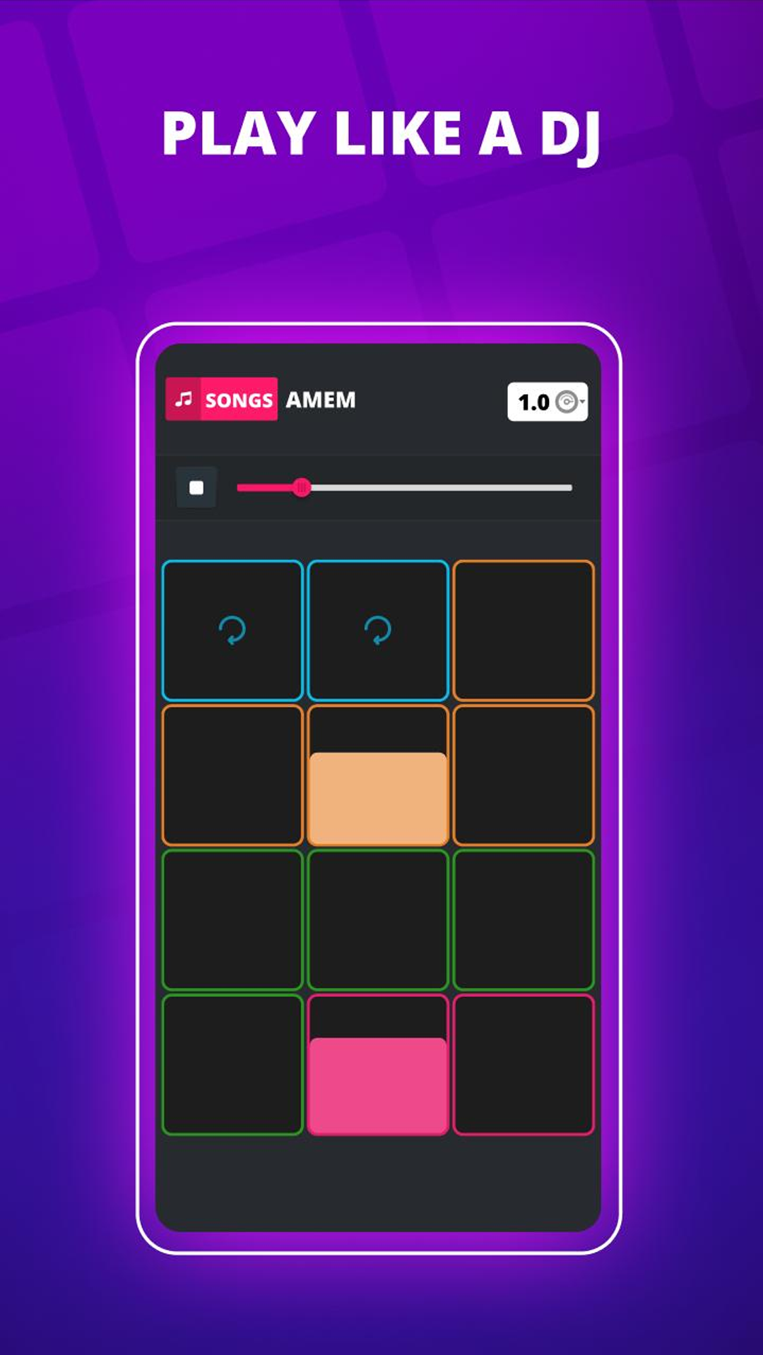 اسکرین شات 5 برنامه SUPER PADS DJ: Music & Beats