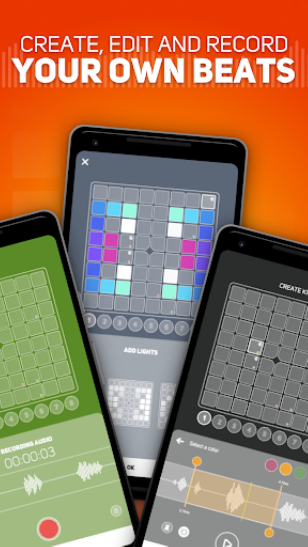 اسکرین شات 2 برنامه Super Pads Lights DJ Launchpad