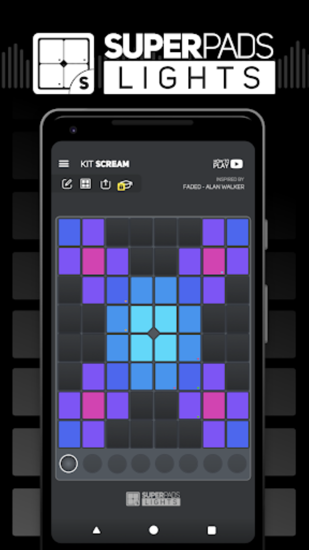 اسکرین شات 6 برنامه Super Pads Lights DJ Launchpad