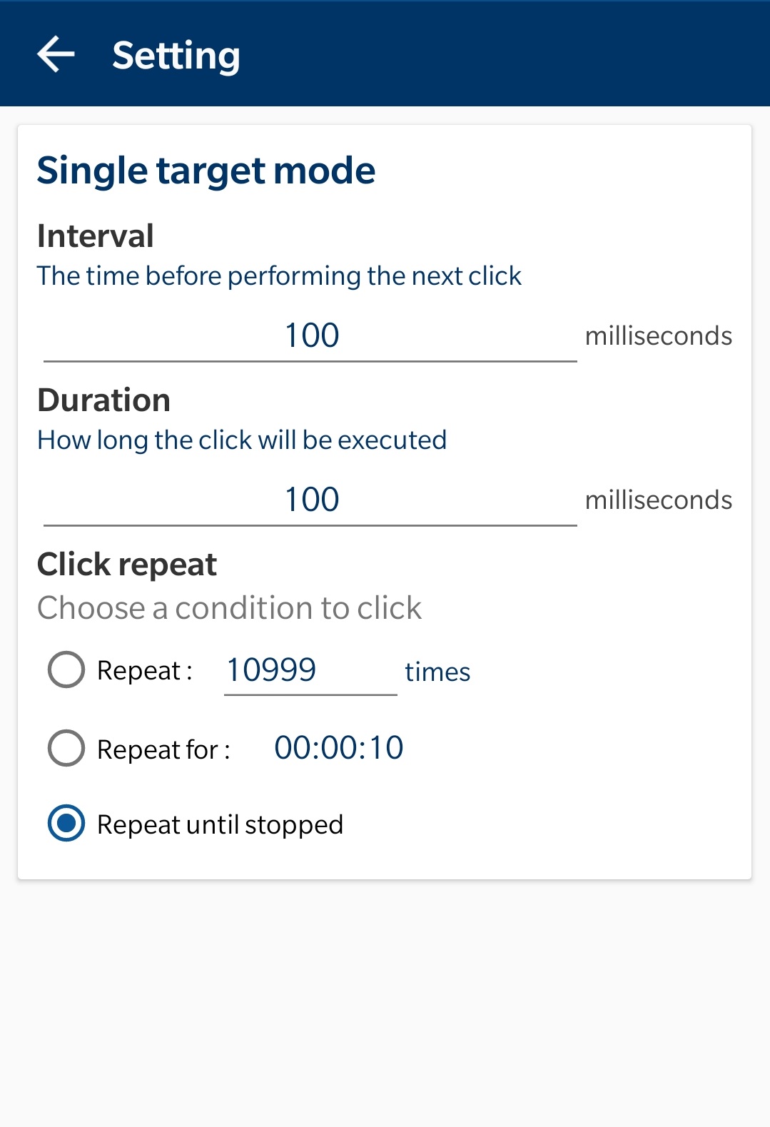 اسکرین شات 2 برنامه OP Auto Clicker - Auto Tap