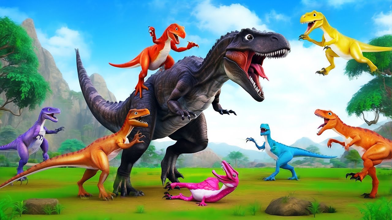 اسکرین شات 2 بازی Dinosaur Game Family Simulator
