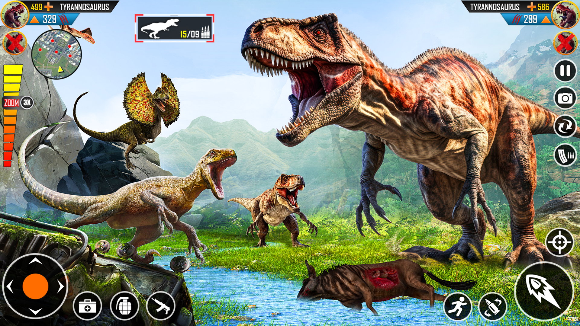 اسکرین شات 4 بازی Dinosaur Game Family Simulator