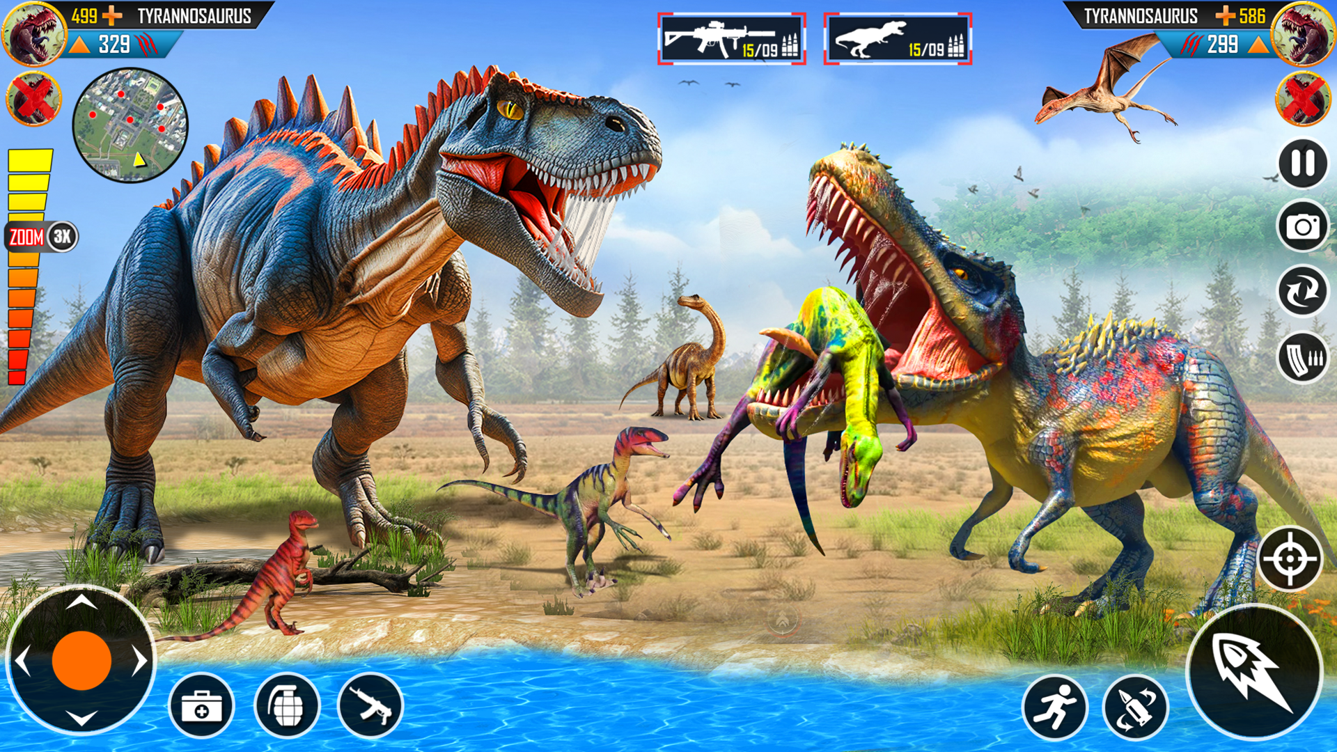 اسکرین شات 3 بازی Dinosaur Game Family Simulator