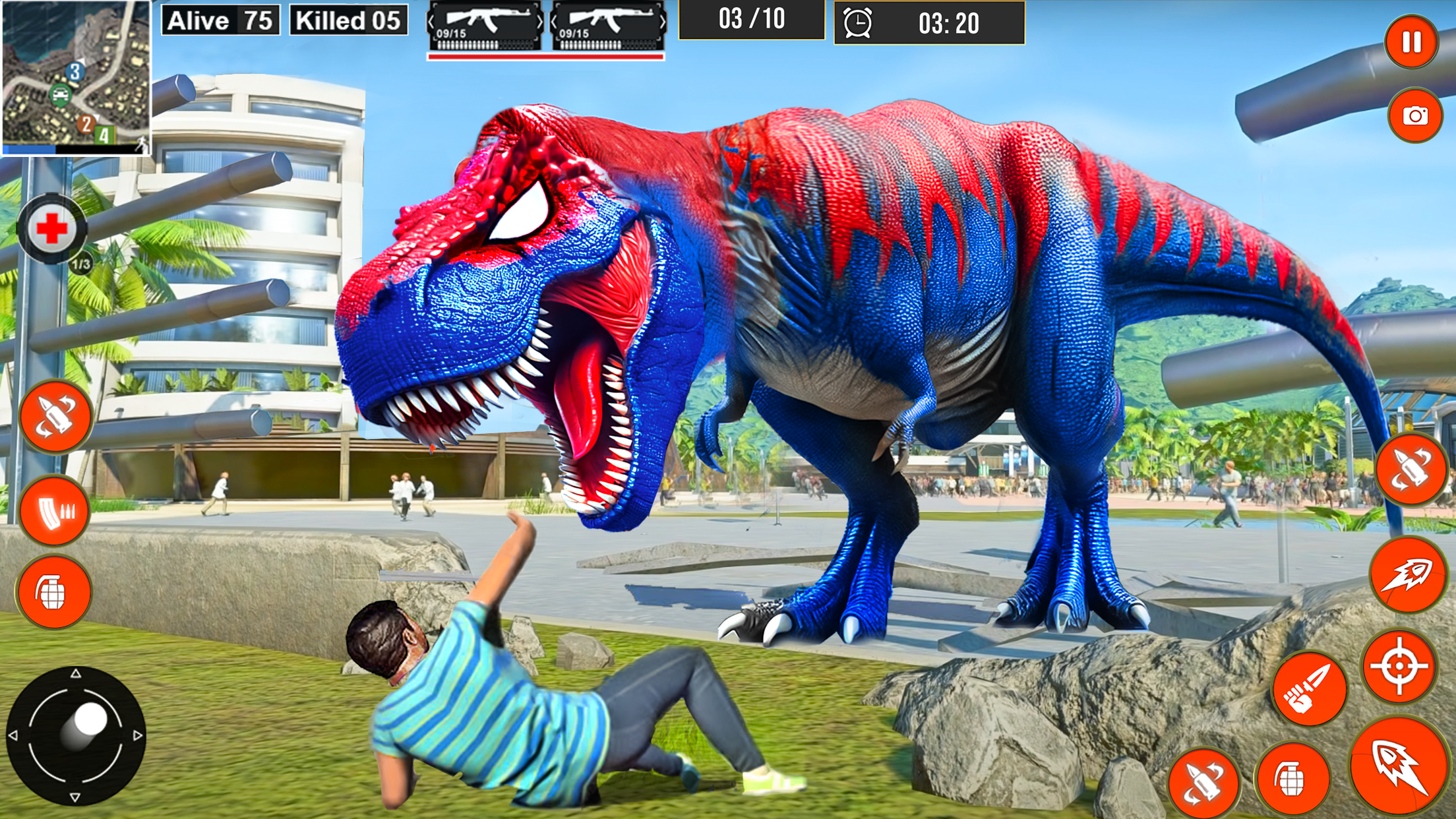 اسکرین شات 5 بازی Dinosaur Game Family Simulator