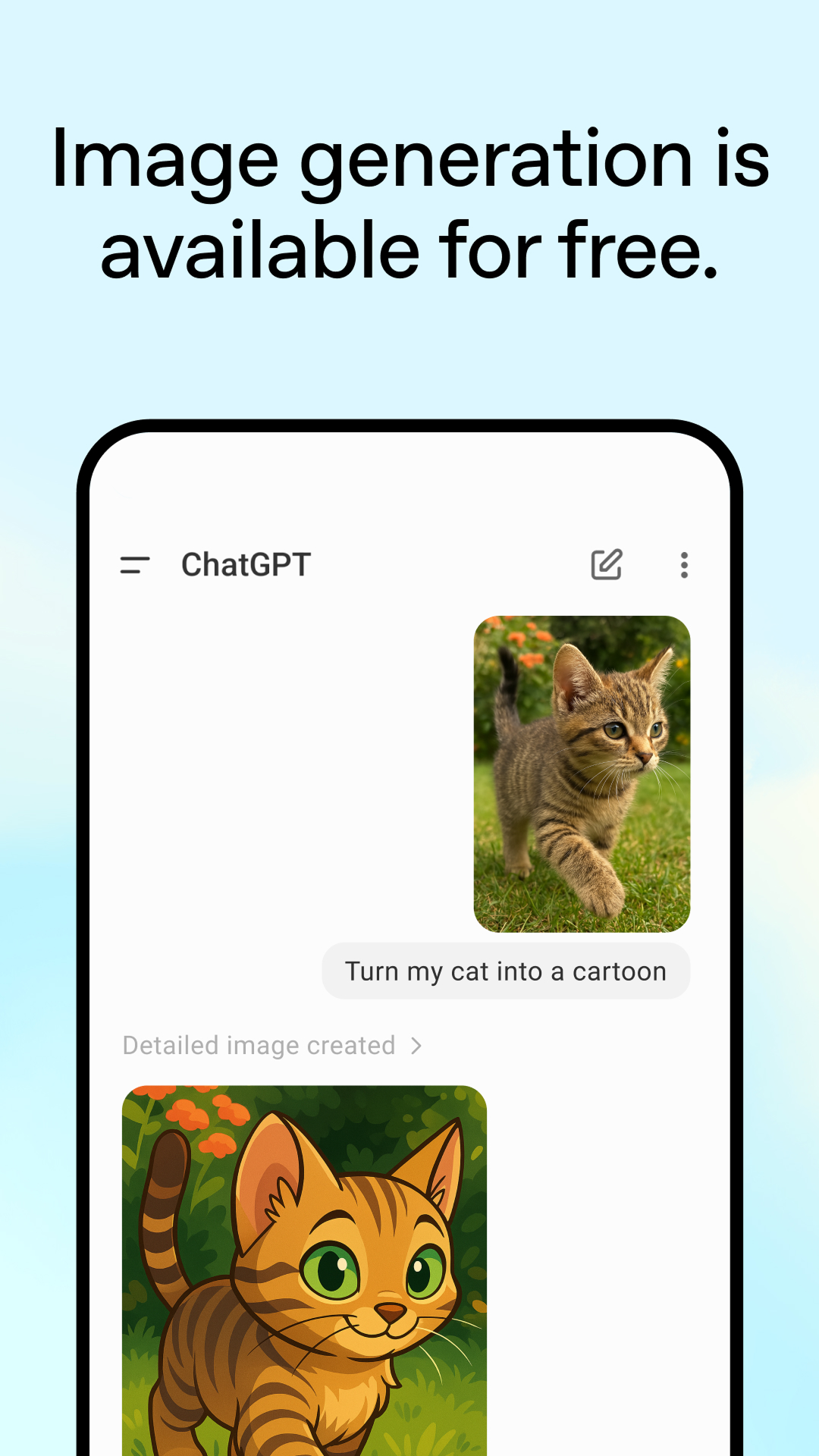 اسکرین شات 1 برنامه ChatGPT