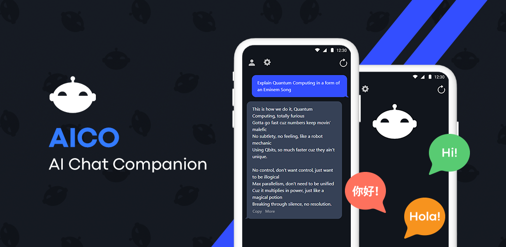 اسکرین شات 6 برنامه Aico - Your AI Chat