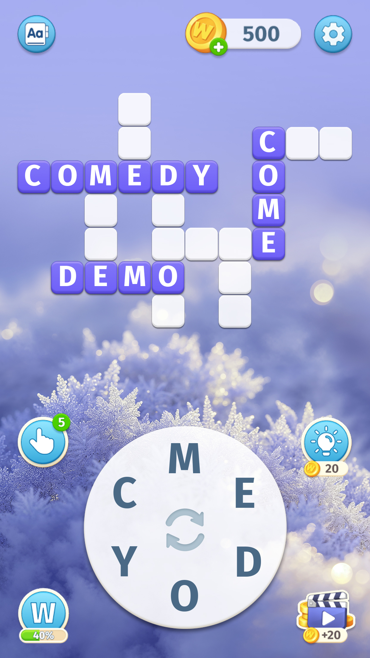 اسکرین شات 4 بازی Sky Words: Word Games
