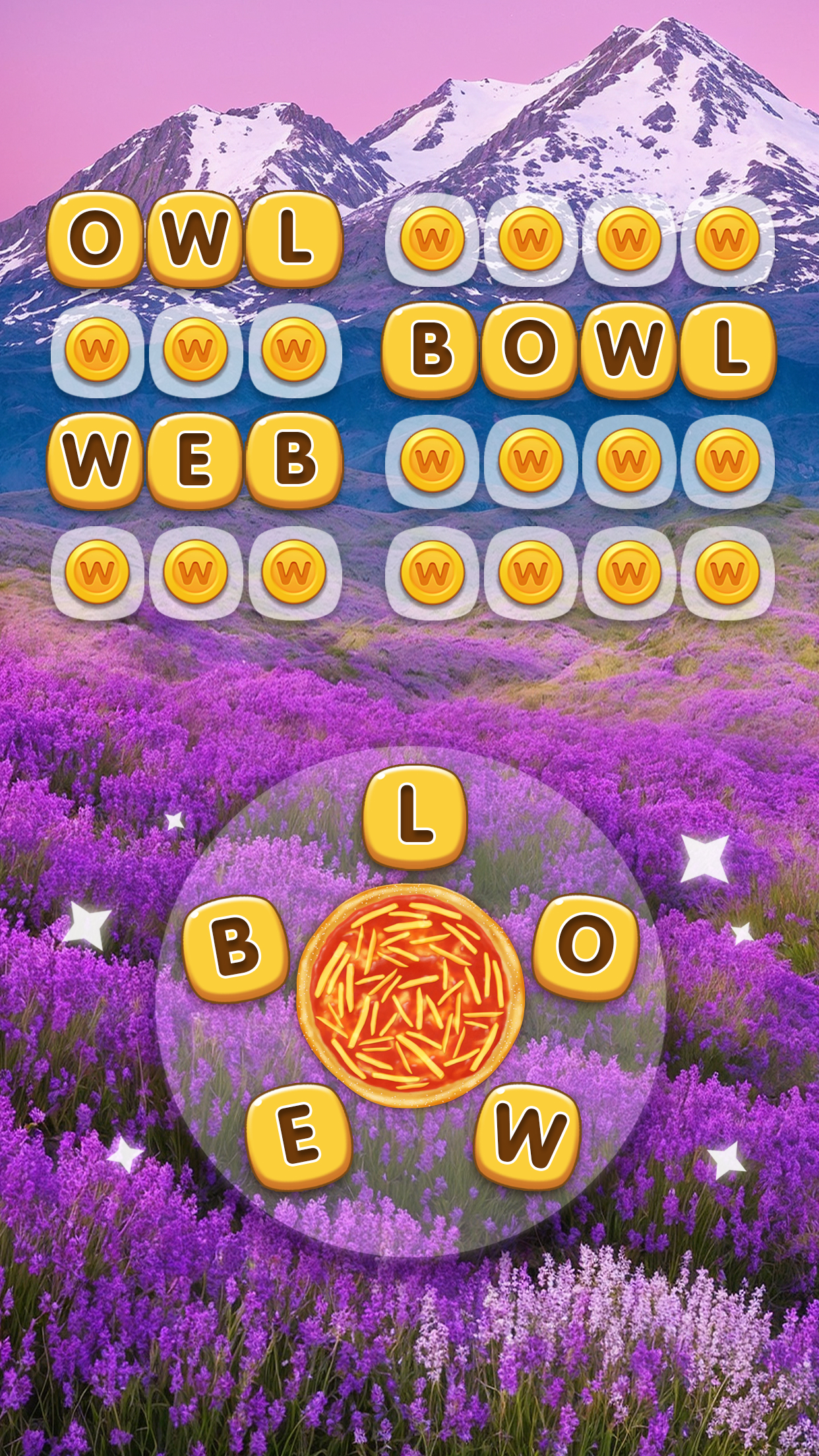 اسکرین شات 5 بازی Word Pizza - Puzzle Games