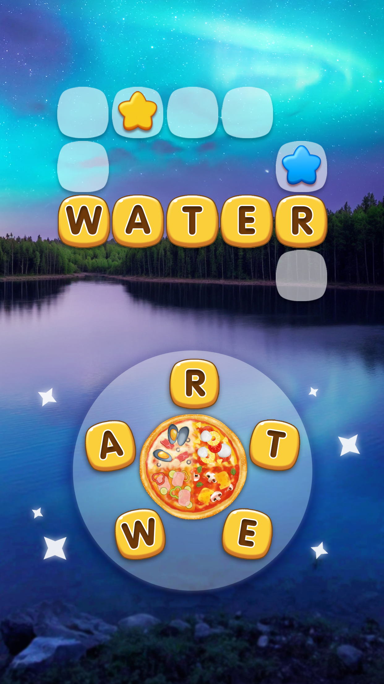 اسکرین شات 4 بازی Word Pizza - Word Games
