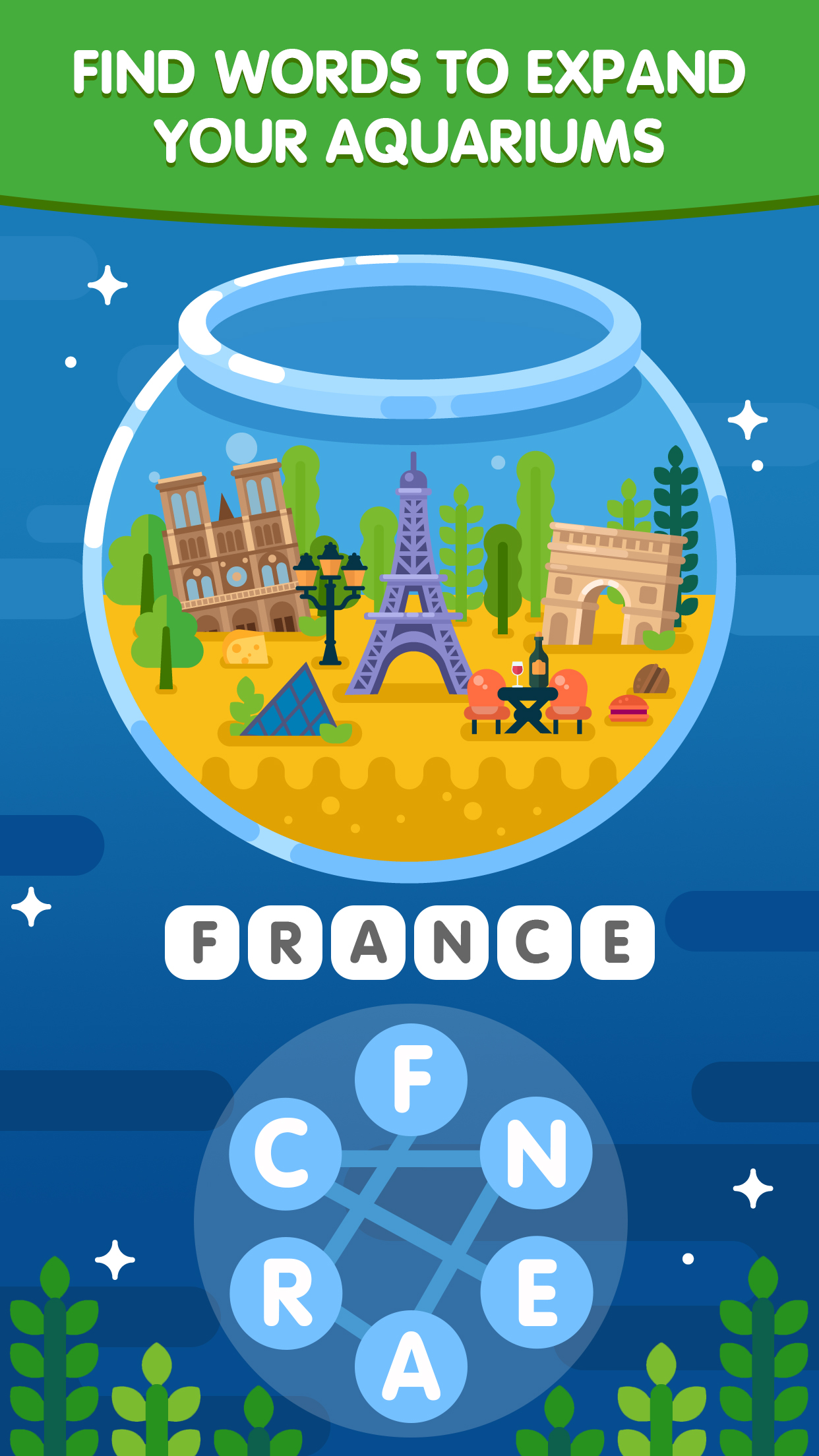 اسکرین شات 2 بازی Word Search Sea: Word Puzzle