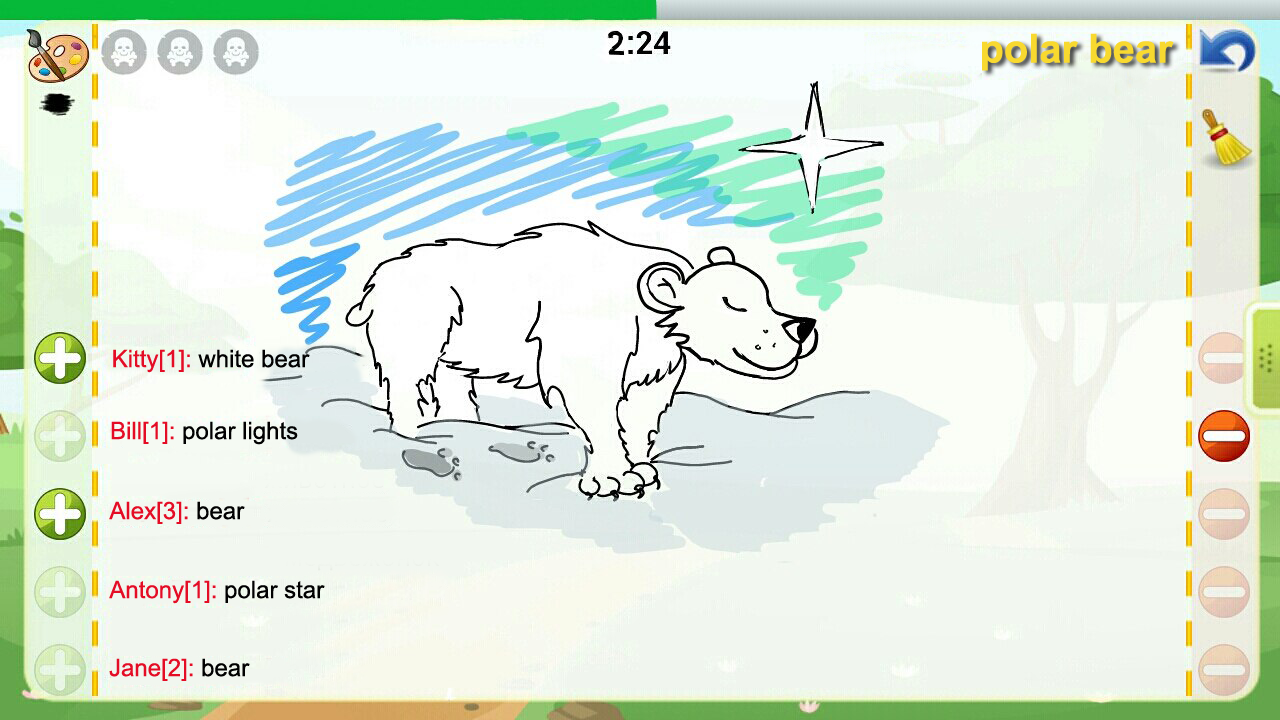 اسکرین شات 1 بازی Draw and Guess Online