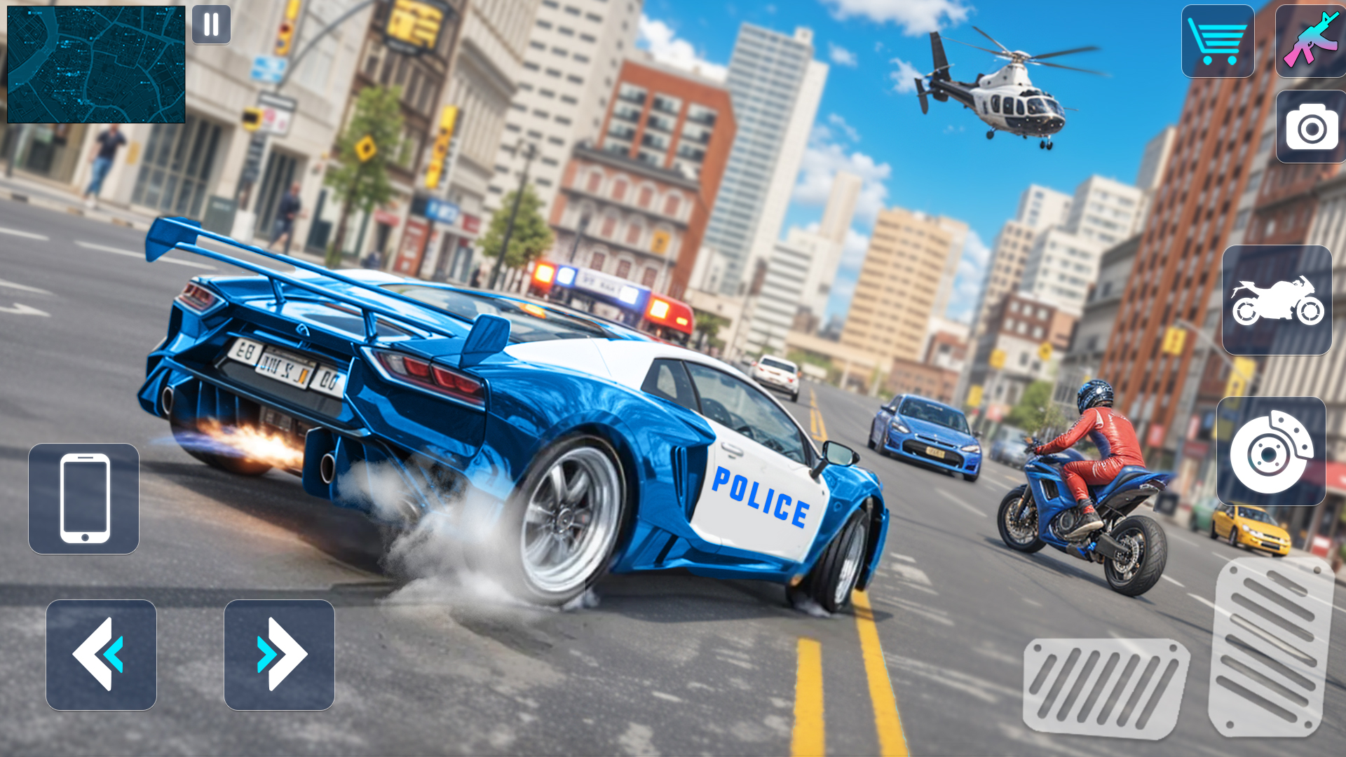 اسکرین شات 5 بازی Openworld Police Simulator 3D