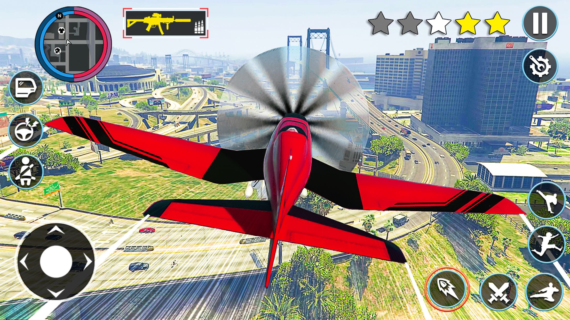 اسکرین شات 3 بازی Spider Game Mafia Rope Hero