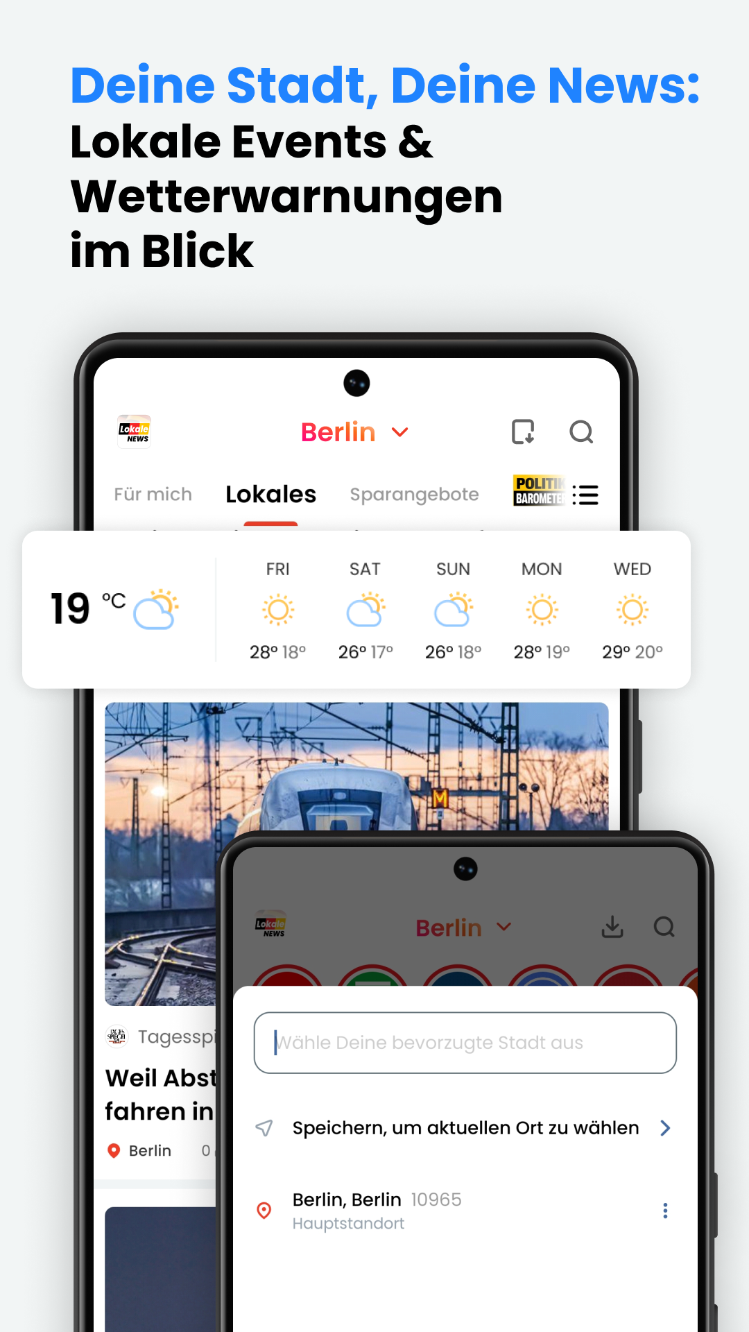 اسکرین شات 4 برنامه Lokale News - Eilmeldung