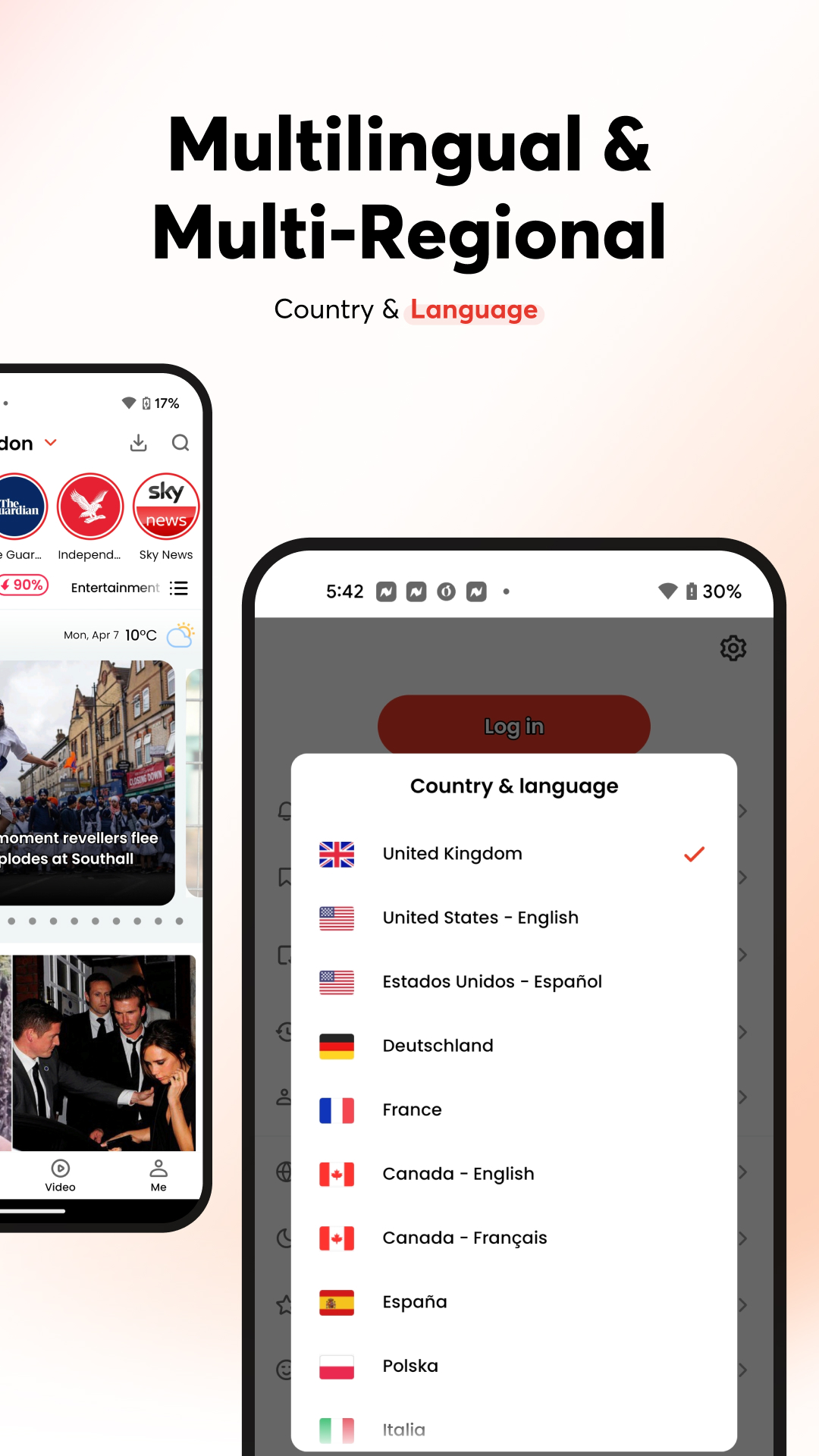 اسکرین شات 6 برنامه Opera News: breaking & local