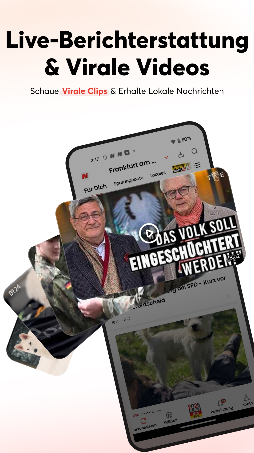 اسکرین شات 6 برنامه Opera News: lokale Nachrichten