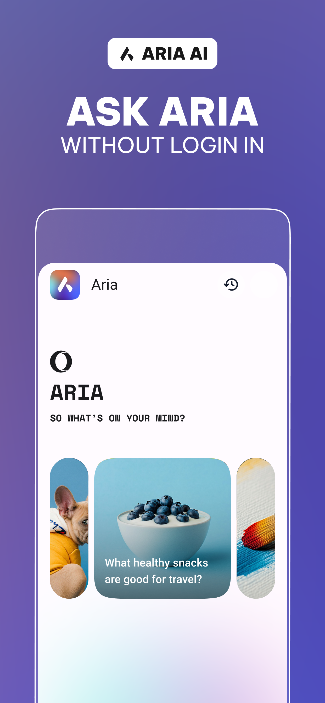 اسکرین شات 2 برنامه Opera browser beta with AI