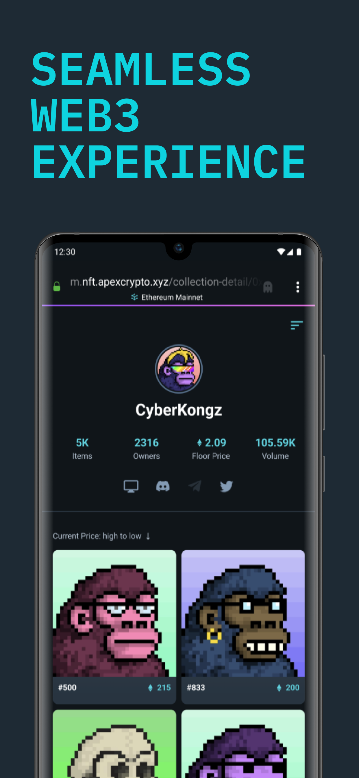 اسکرین شات 3 برنامه Opera Crypto Browser