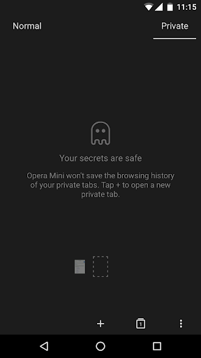 اسکرین شات 6 برنامه Opera Mini mobile web browser