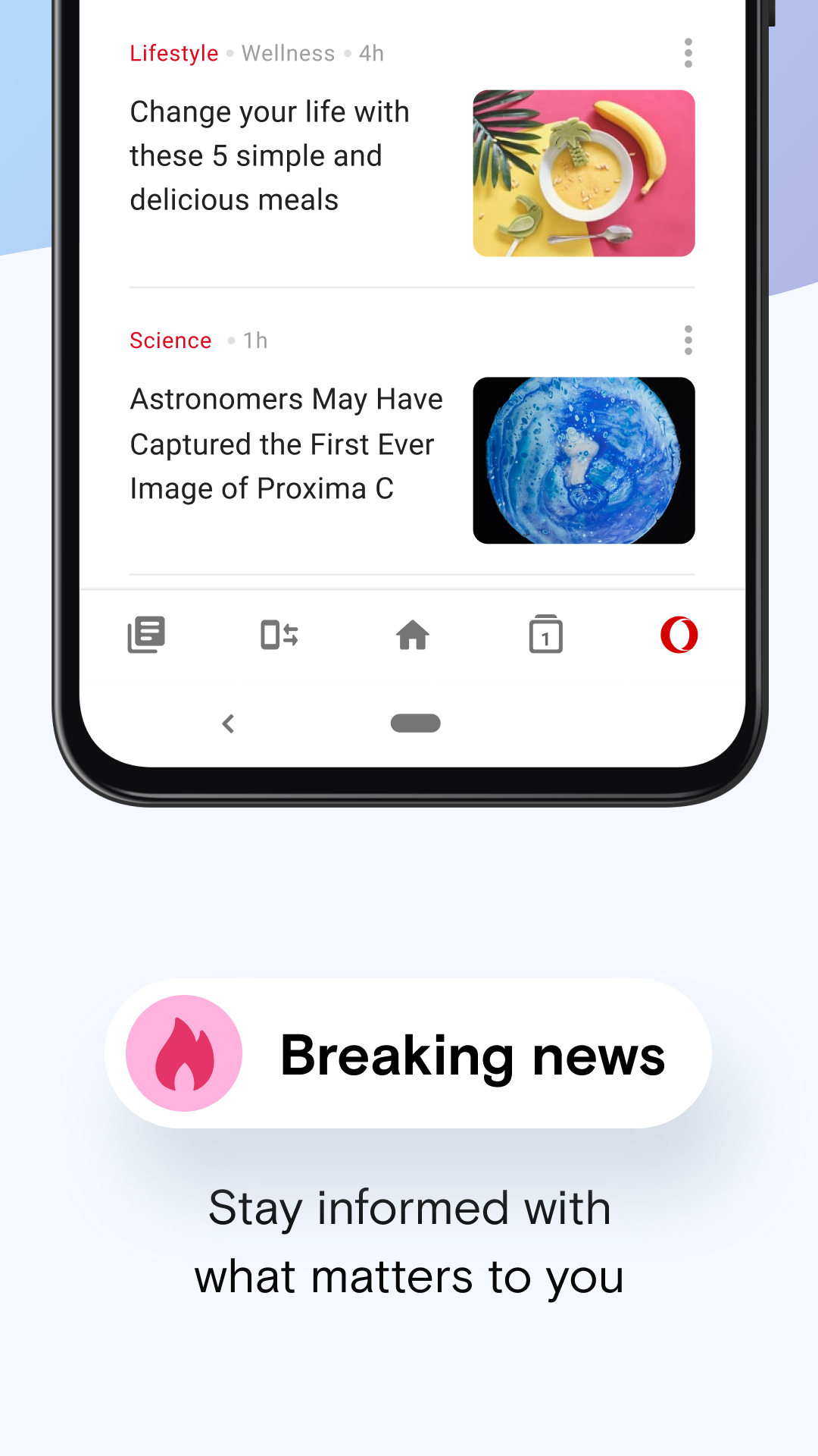 اسکرین شات 7 برنامه Opera Mini browser beta