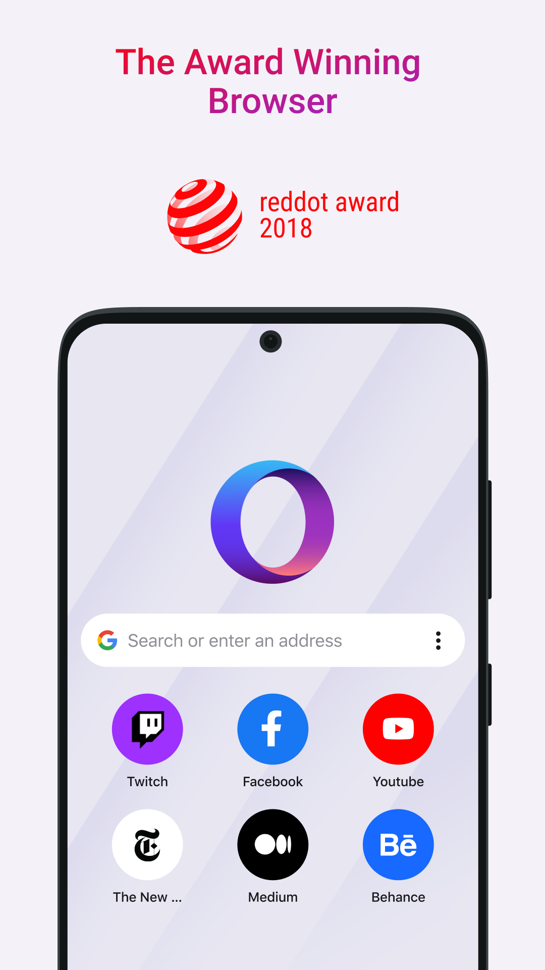 اسکرین شات 1 برنامه Opera Touch