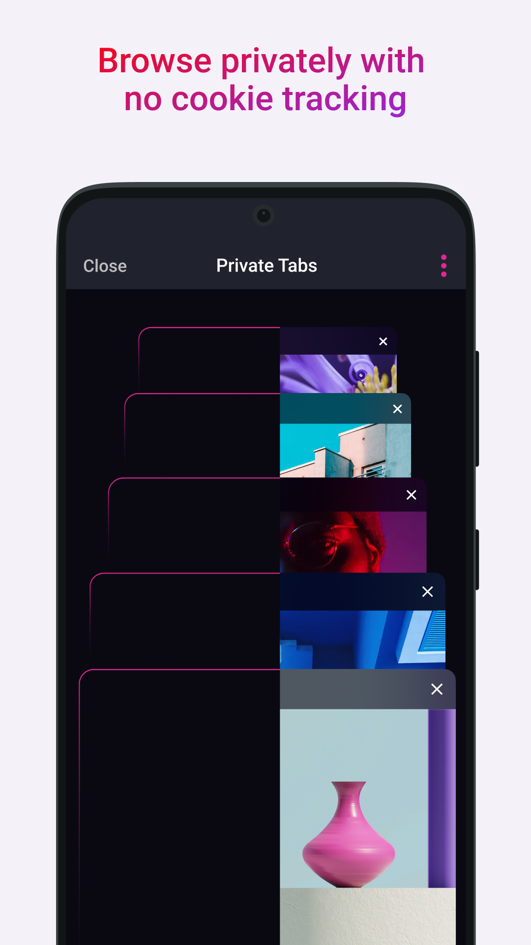 اسکرین شات 4 برنامه Opera Touch
