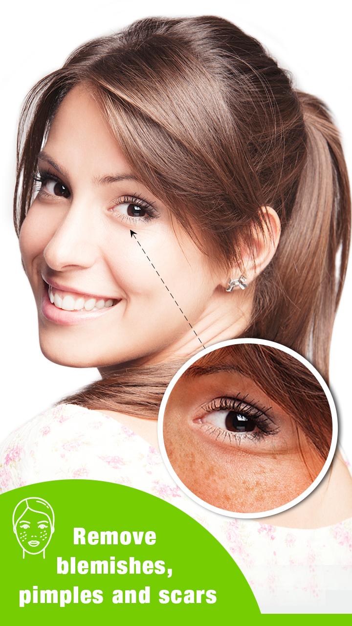 اسکرین شات 2 برنامه Face Enhancer: Blemish Remover