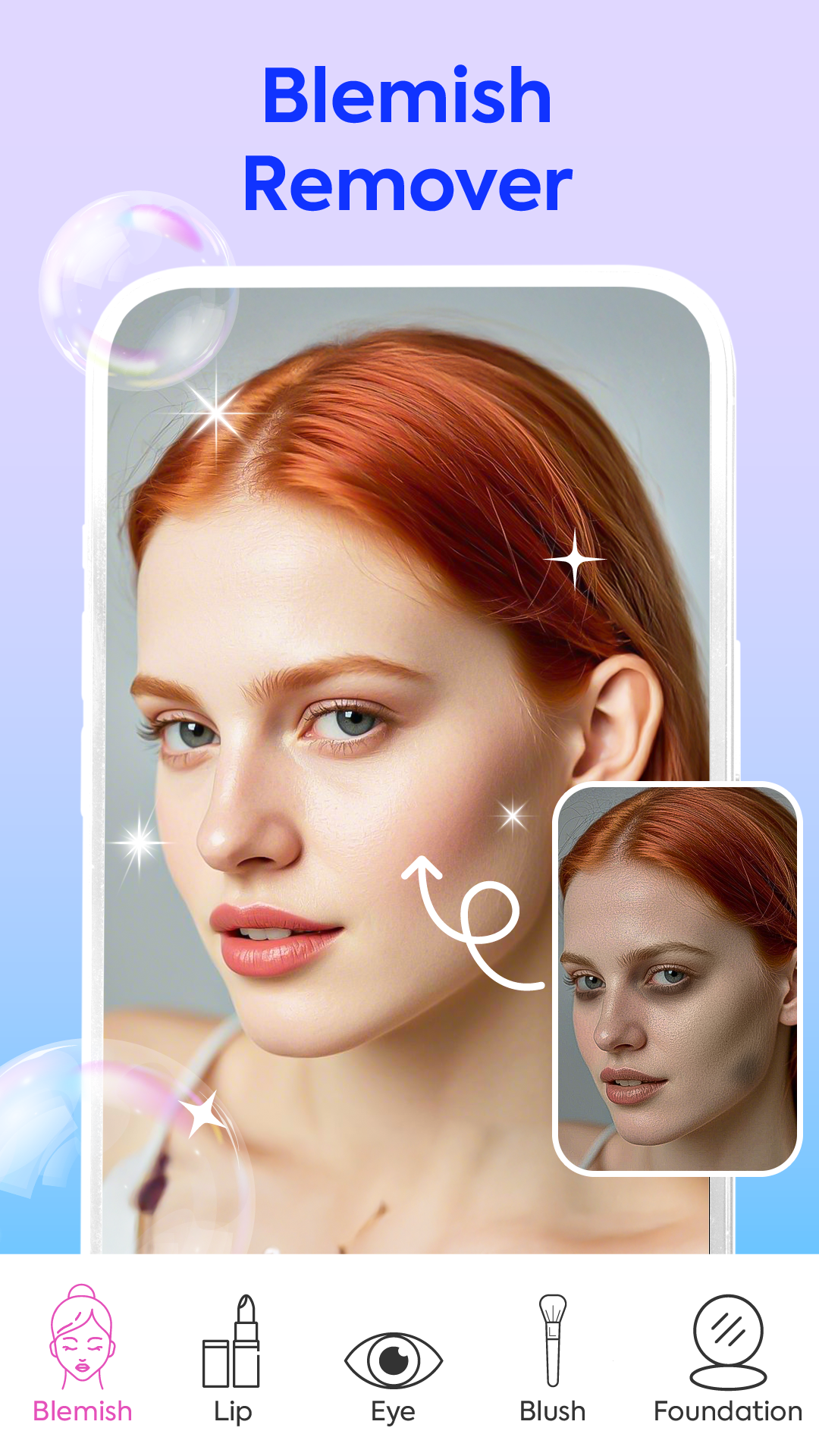 اسکرین شات 2 برنامه Face Enhancer - Face Cleaner