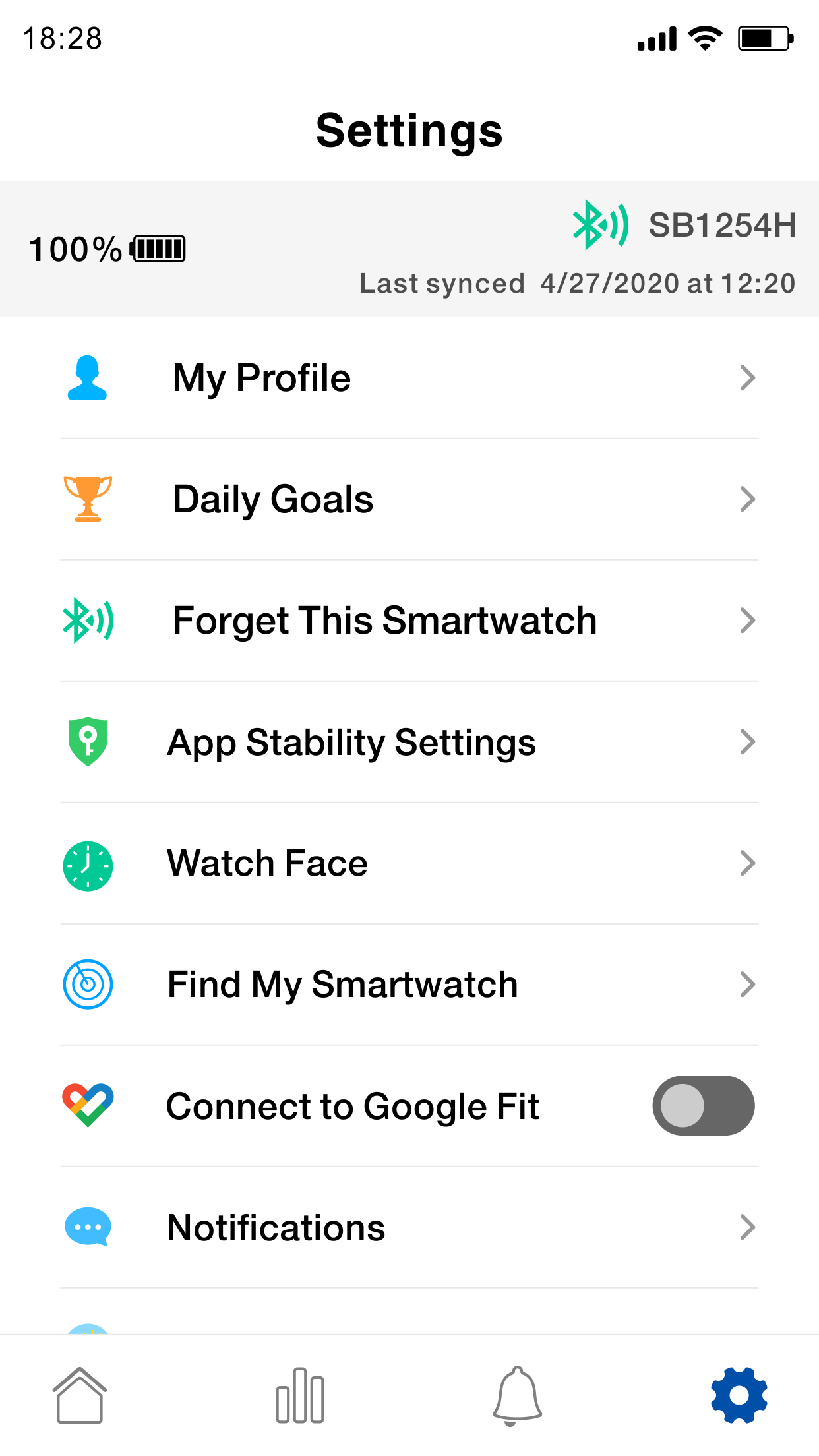 اسکرین شات 3 برنامه Goji Active