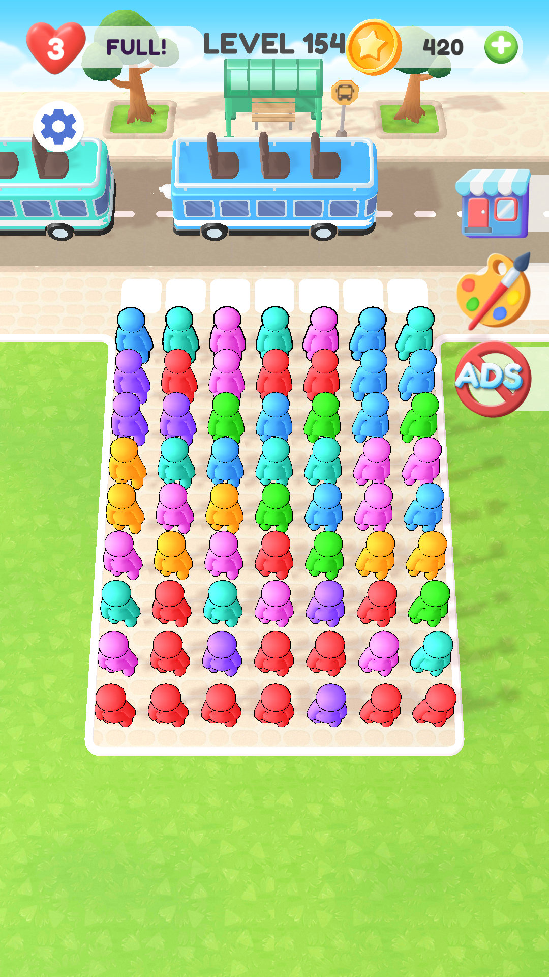 اسکرین شات 3 بازی Bus Jam Mania