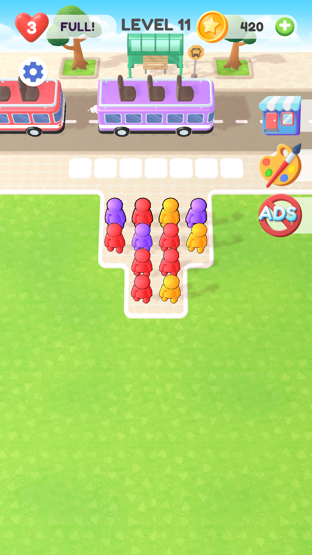 اسکرین شات 2 بازی Bus Jam Mania