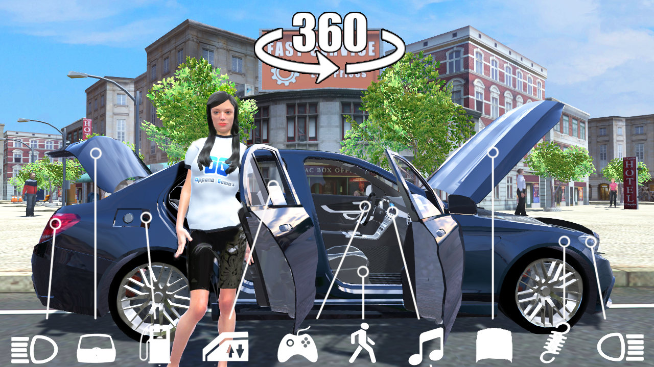 اسکرین شات 1 بازی Car Simulator C63