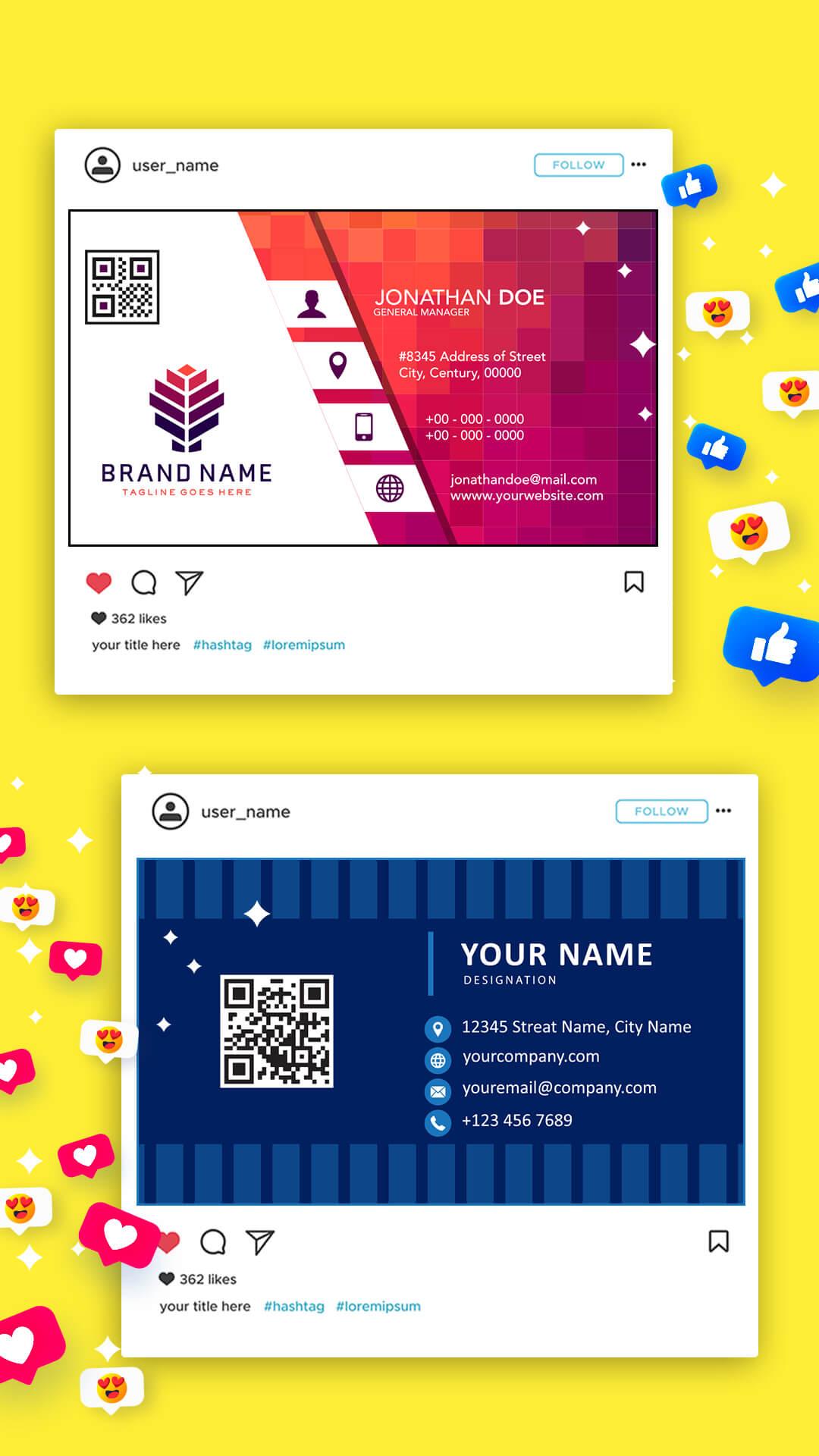 اسکرین شات 7 برنامه Business Card Maker