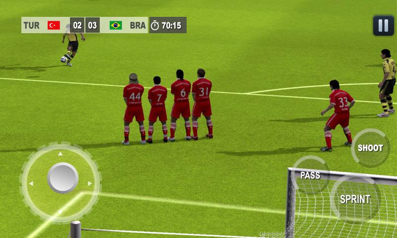 اسکرین شات 1 بازی Real World Soccer Football 3D