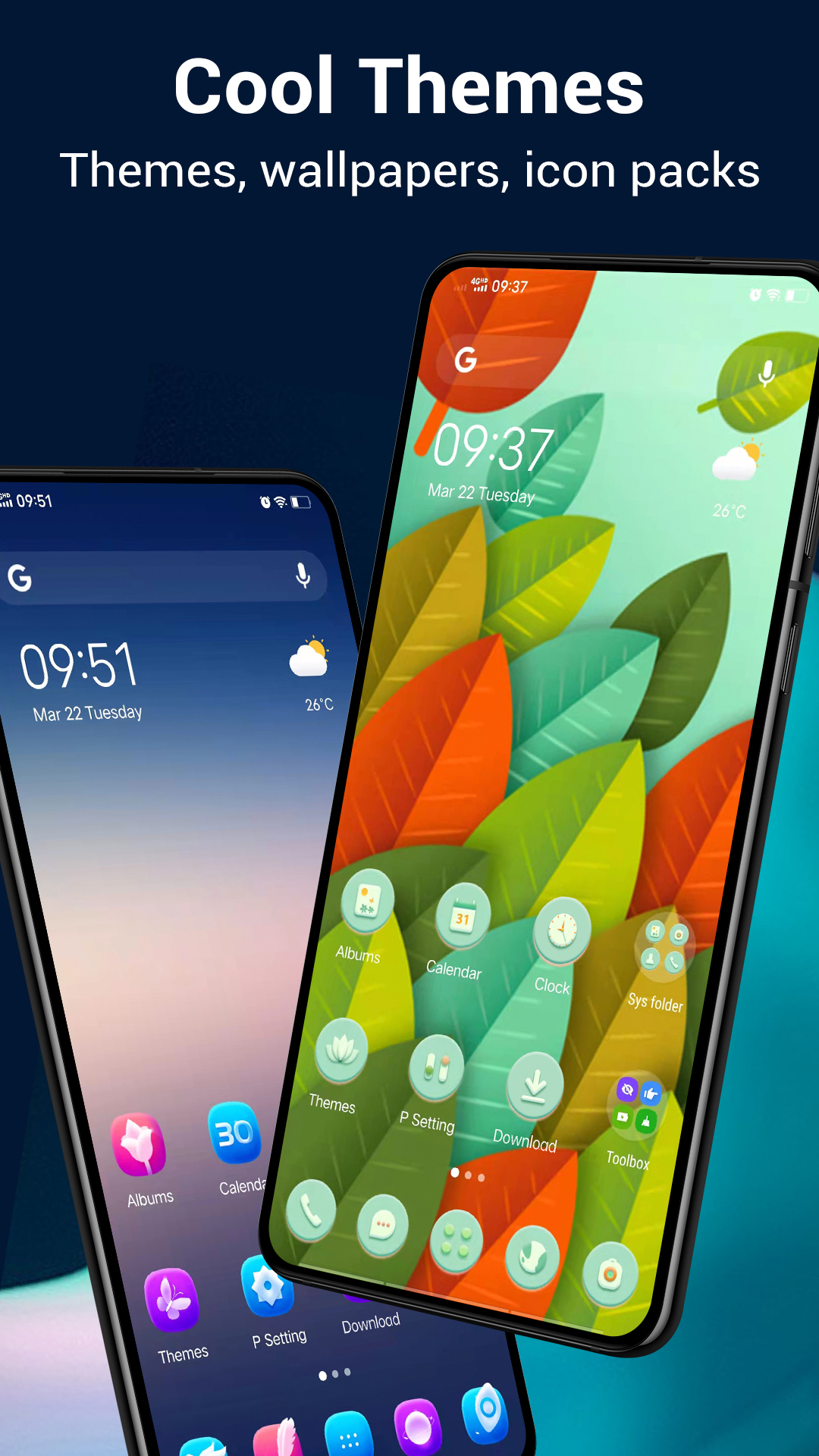 اسکرین شات 2 برنامه P Launcher