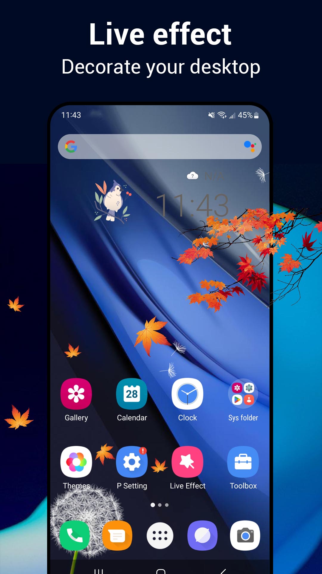 اسکرین شات 3 برنامه P Launcher