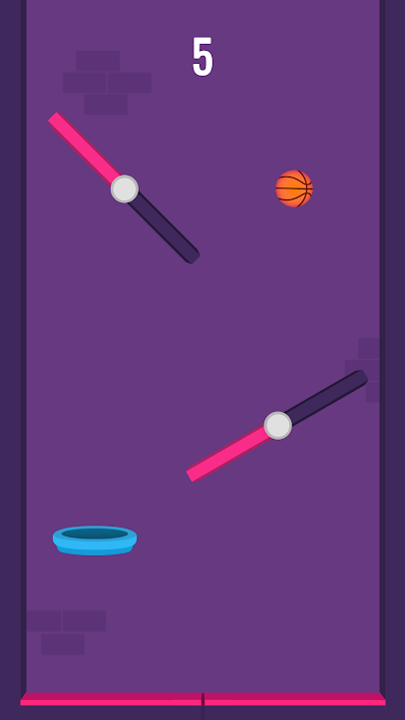 اسکرین شات 4 بازی Basketball Dunk