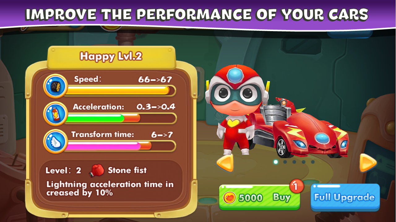 اسکرین شات 5 بازی Fun Racing - Car Transform