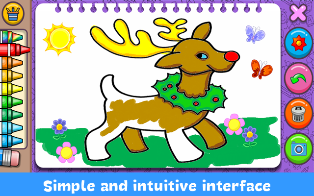 اسکرین شات 2 بازی Christmas Coloring Book