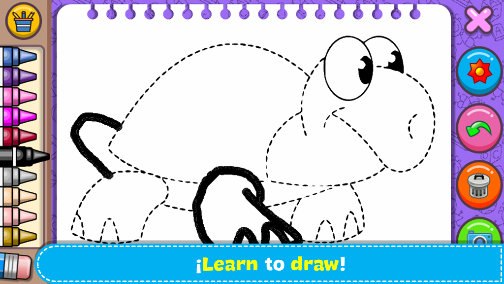 اسکرین شات 4 بازی Coloring & Learn Animals