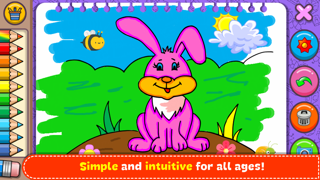 اسکرین شات 6 بازی Coloring & Learn Animals
