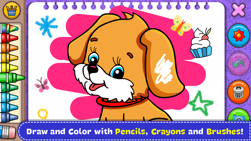 اسکرین شات 1 بازی Coloring & Learn Animals
