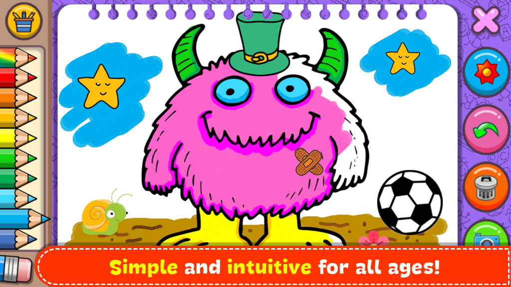 اسکرین شات 2 بازی Fantasy Coloring Book & Games