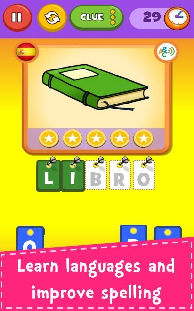 اسکرین شات 3 بازی Learn to Spell & Write