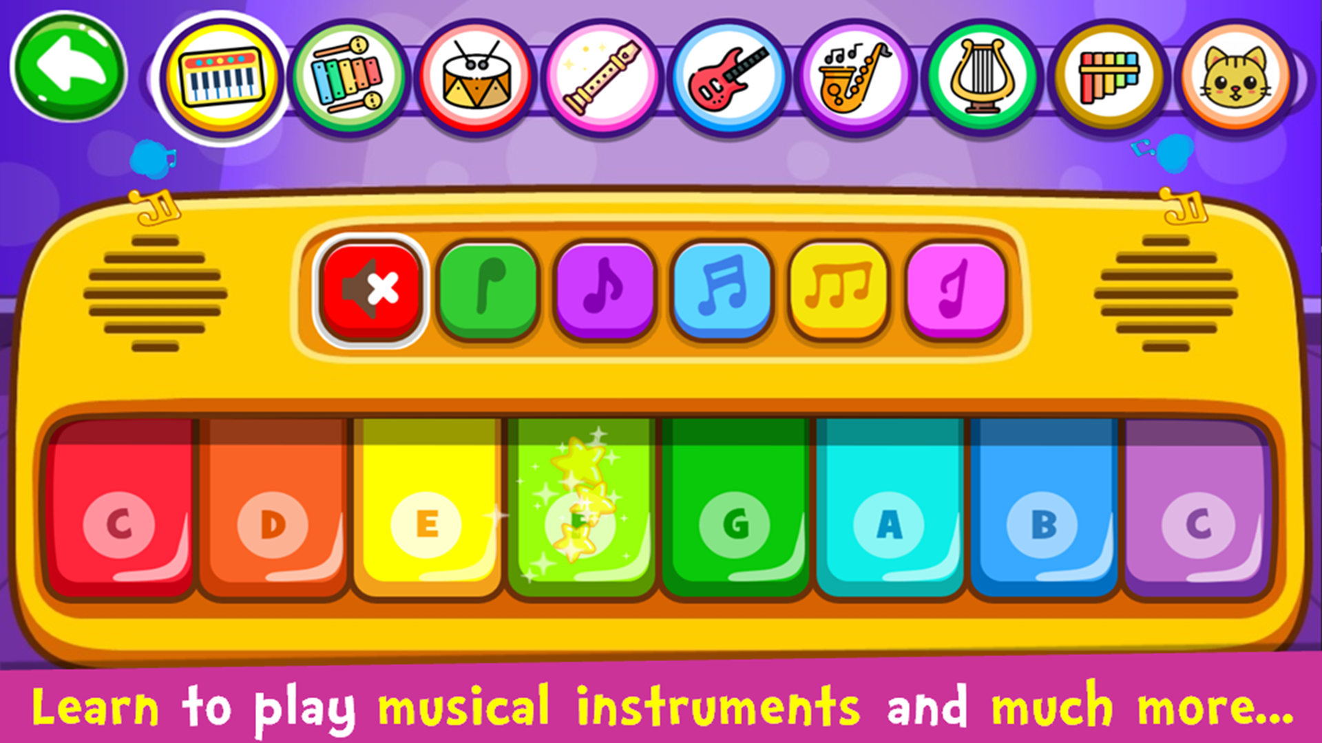 اسکرین شات 1 بازی Piano Kids - Music & Songs