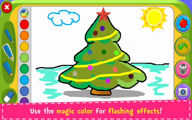 اسکرین شات 2 بازی Magic Board - Doodle & Color