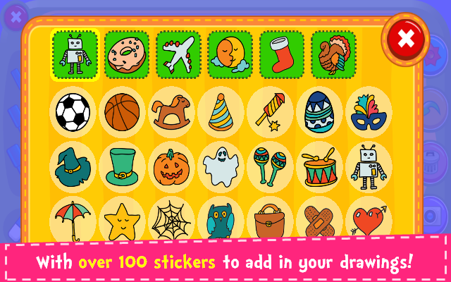اسکرین شات 6 بازی Magic Board - Doodle & Color