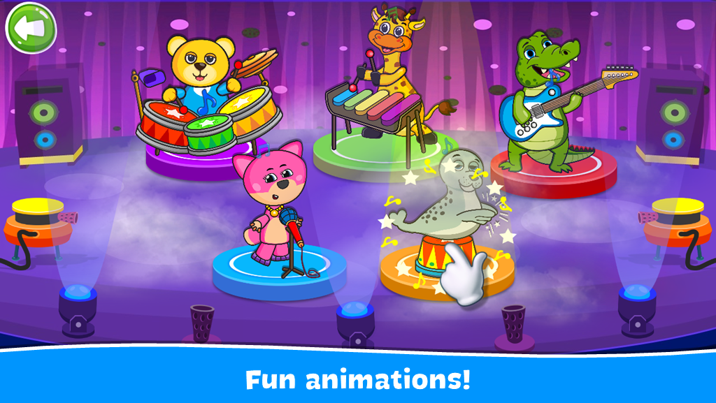 اسکرین شات 7 بازی Musical Game for Kids